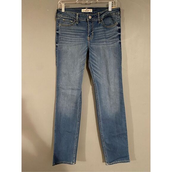 Hollister Light Wash Skinny Jeans Size 7 28 X 32 NWT - Picture 1 of 5